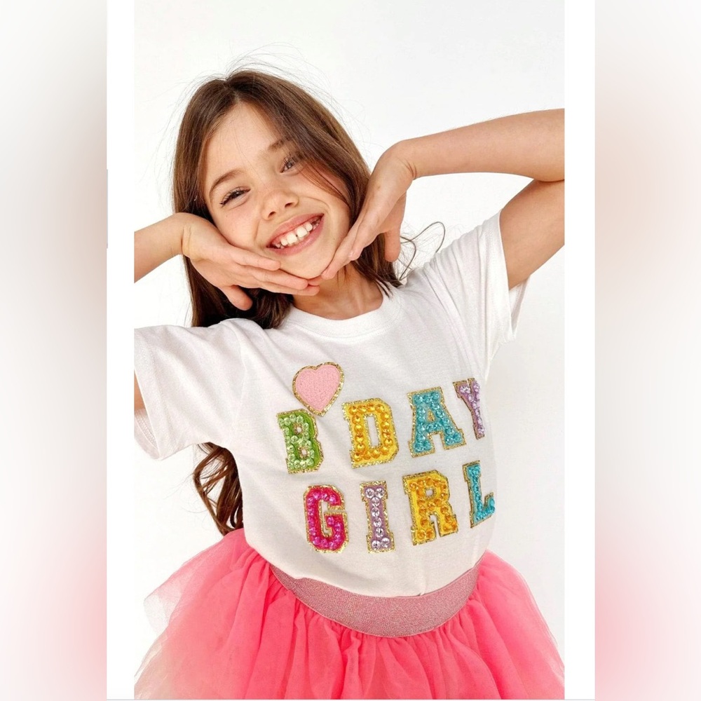 Lola and the Boys bday girl shirt